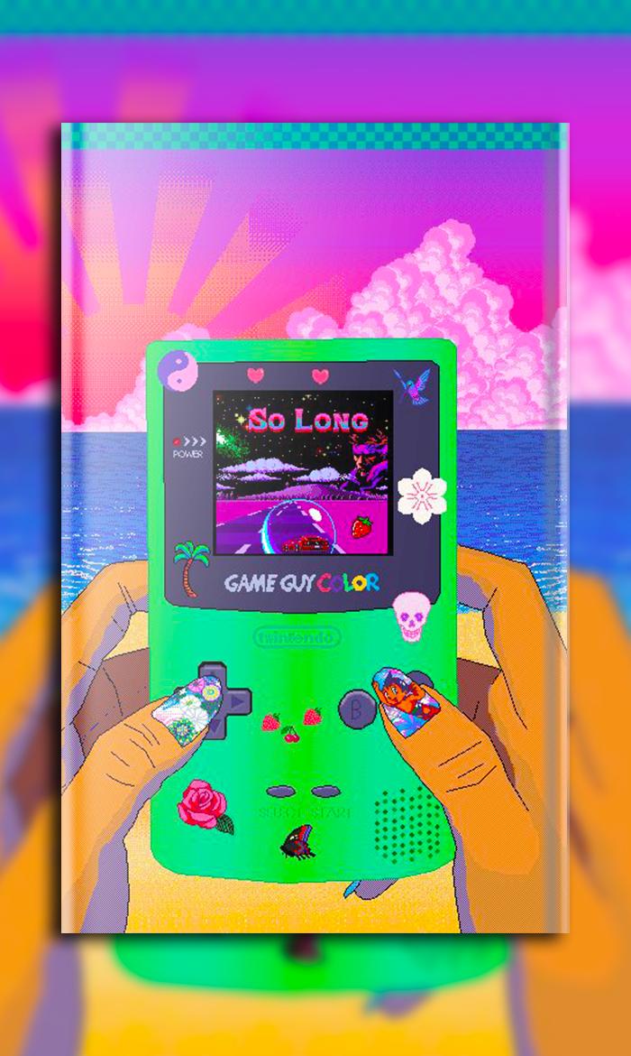 Android 用の Vaporwave 壁紙 グリッチ 美学 Datamosh Apk をダウンロード