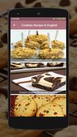 Cookies Recipes in English capture d'écran 1