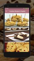 Cookies Recipes in English تصوير الشاشة 1