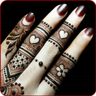 Finger Mehndi designs Zeichen