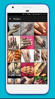 Finger Mehndi designs Plakat