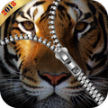 Red Tiger Zipper Lock