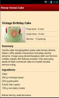 Resep Variasi Cake تصوير الشاشة 3