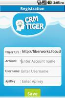 CRMTiger - vTiger CRM Client الملصق