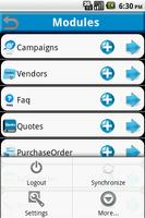 CRMTiger - vTiger CRM Client ภาพหน้าจอ 1