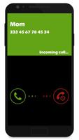 Fake call captura de pantalla 2