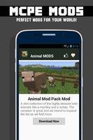 MOD Animal Para MCPE` captura de pantalla 3