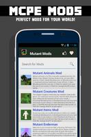 Poster Mutant Creatures MOD MCPE`