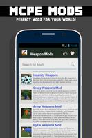 Weapon MOD For MCPE` পোস্টার