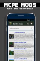 Zombie MOD For MCPE` Plakat