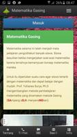 Matematika GASING Denpasar スクリーンショット 1