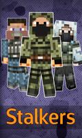 Skins stalker for Minecraft Poster
