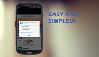 Wifi Analyzer & Easy Booster स्क्रीनशॉट 1