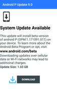 برنامه‌نما Android P Update - 9.0 (Unreleased) عکس از صفحه