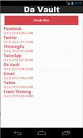 برنامه‌نما Da Vault عکس از صفحه