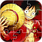 Anime Jigsaw Puzzles Games: Luffy Puzzle Anime أيقونة