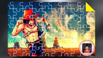 Anime Jigsaw Puzzles Games: Luffy Puzzle Anime capture d'écran 1