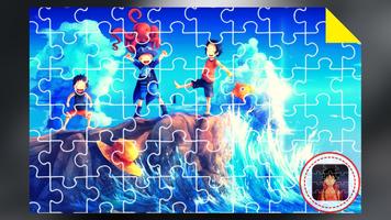 Anime Jigsaw Puzzles Games: Luffy Puzzle Anime imagem de tela 3