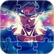 Anime Jigsaw Puzzles Games: DBS Saiyan Goku Puzzle