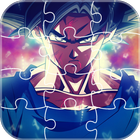 Anime Jigsaw Puzzles Games: DBS Saiyan Goku Puzzle আইকন