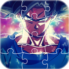 Anime Jigsaw Puzzles Games: DBS Saiyan Goku Puzzle icône