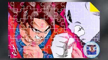 Anime Jigsaw Puzzles Games: DBS Saiyan Goku Puzzle capture d'écran 2