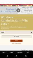 Win Admin ( Win Logs ) imagem de tela 1