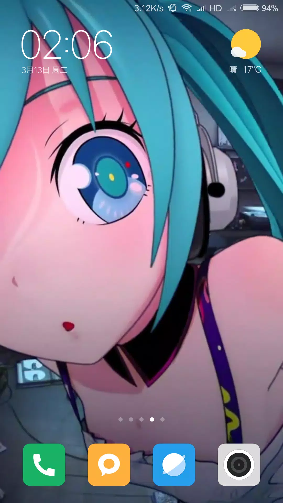 Hatsune Miku Video Live Wallpaper Redial 初音ミク Apk Pour Android Telecharger