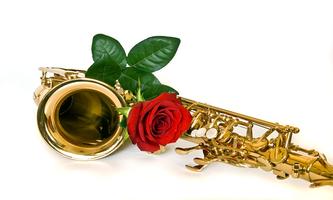 Valentine's Day Saxophone Song Affiche