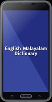 Poster English To Malayalam Dictionary