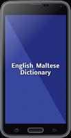 English To Maltese Dictionary plakat