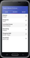 English To Albanian Dictionary captura de pantalla 3