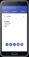 English To Filipino Dictionary اسکرین شاٹ 1