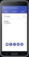 English To Finnish Dictionary screenshot 2