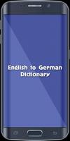 English To German Dictionary poster