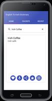English To Irish Dictionary स्क्रीनशॉट 2