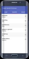English To Sanskrit Dictionary स्क्रीनशॉट 3