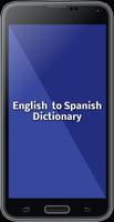 English To Spanish Dictionary plakat
