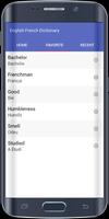 English To French Dictionary capture d'écran 3