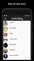 برنامه‌نما InstaStory Saver عکس از صفحه