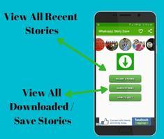 2 Schermata Save Whatsup Story and Stutas