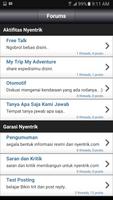 Forum Nyentrik Indonesia 海報