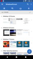 Windows Forums Affiche