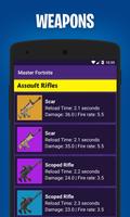 Master Fortnite تصوير الشاشة 1