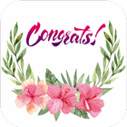 Congratulation Greeting Cards آئیکن