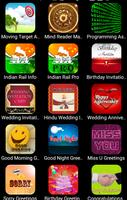 Greetings and Frames Launcher постер