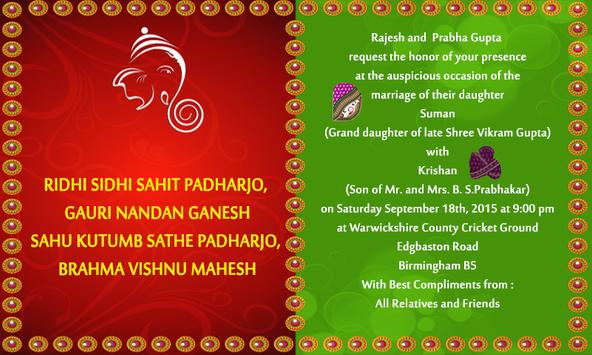 Hindu Wedding Invitation Cards APK Download - Free Social ...