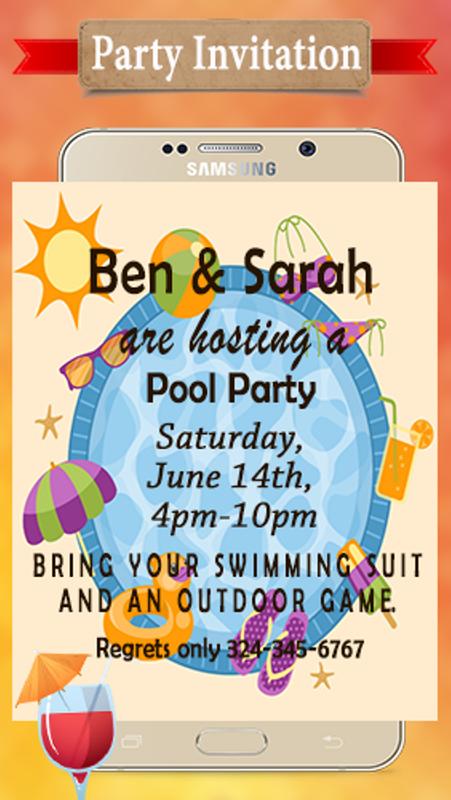Party Invitation Card Maker APK Download - Free Social APP ...