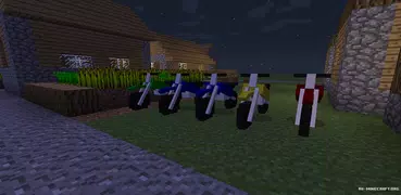 Sport bikes mod for mcpe