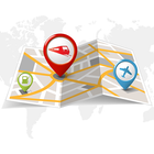 Offline World Map أيقونة